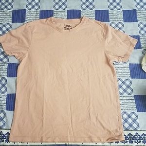 Plain salmon pink t shirt